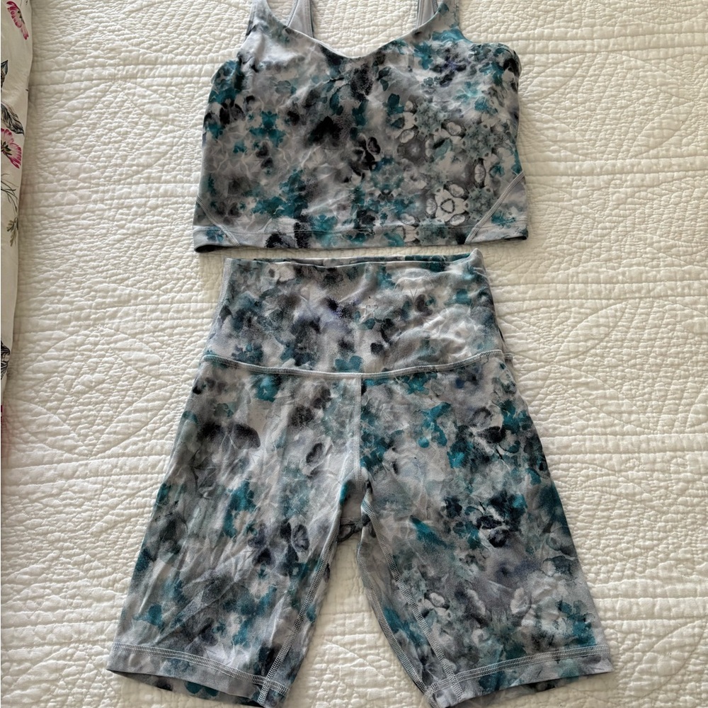 Lululemon Tie-Dye Align Shorts